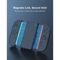 Uchwyt z funkcją ładowania USB-C Top Wolf Joy-Con Grip do konsoli Nintendo Switch 2