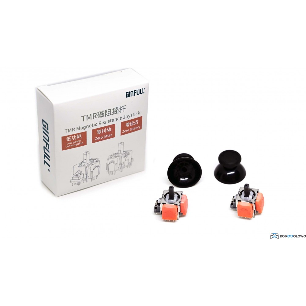 Magnetic joystick analogs DS13 MAX TMR V17 set thumbsticks Dualsense PS5