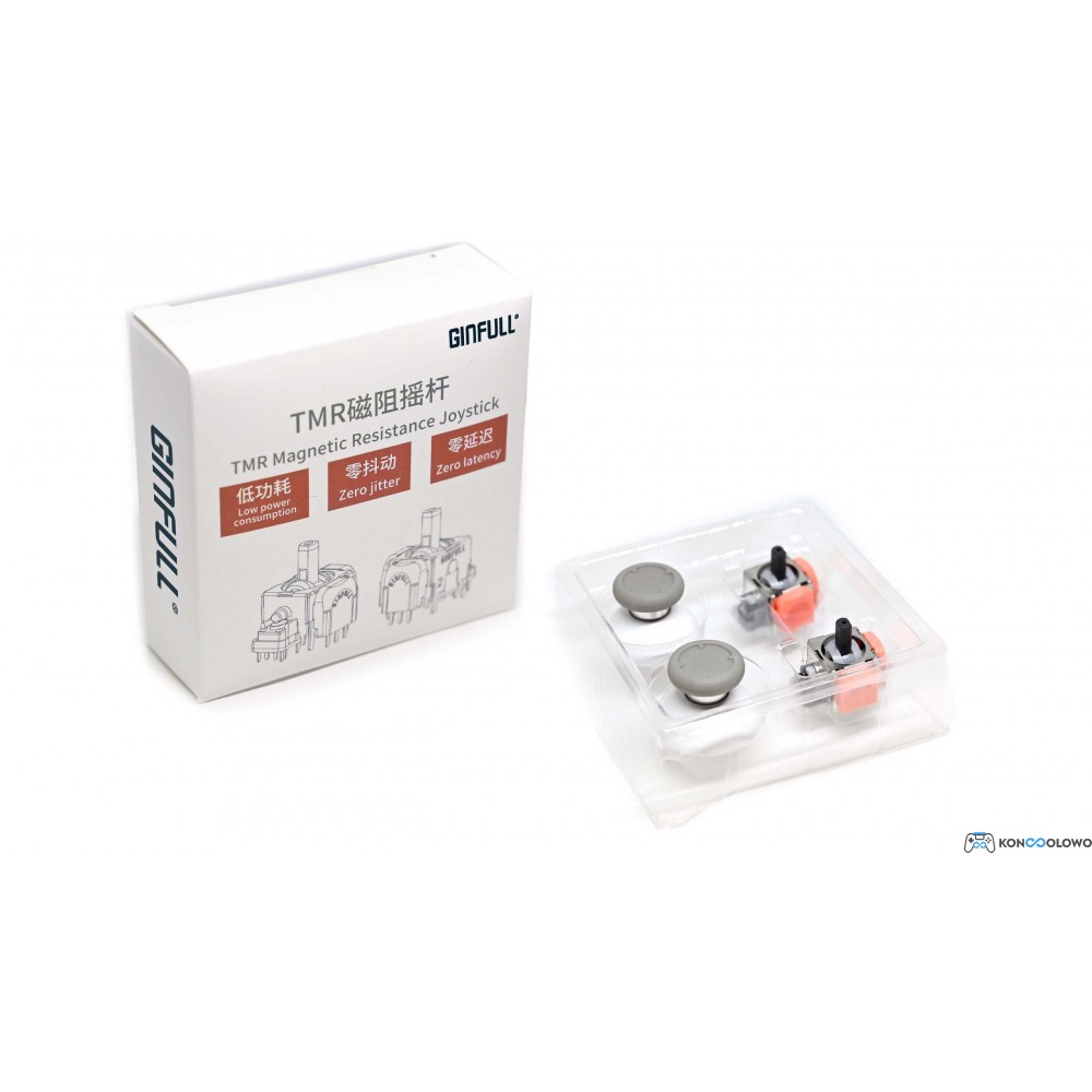 Analogi joysticki magnetyczne DS13 MAX TMR V17 zestaw grzybki Dualsense PS5