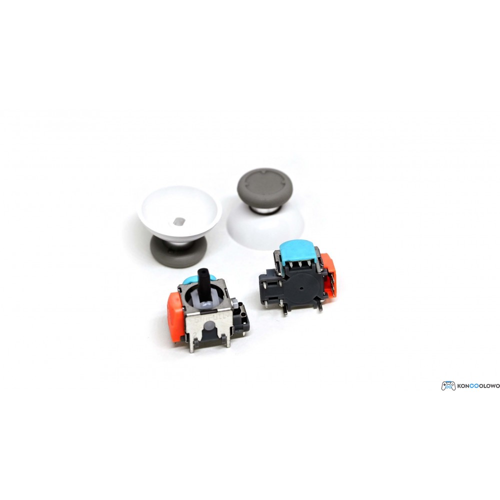 Analogi joysticki magnetyczne DS13 MAX TMR V19 zestaw grzybki Dualshock PS4