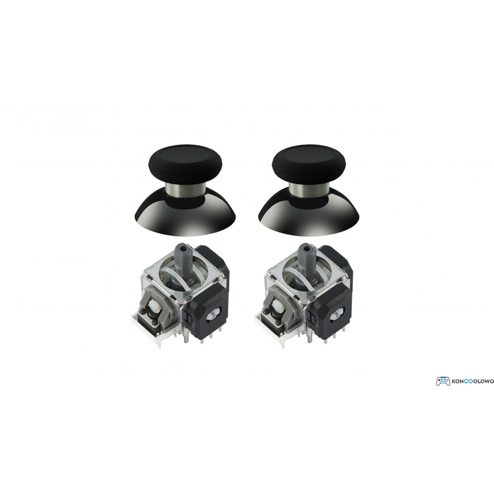 Analogi joysticki magnetyczne GuliKit NS51 zestaw grzybki Dualsense PS5