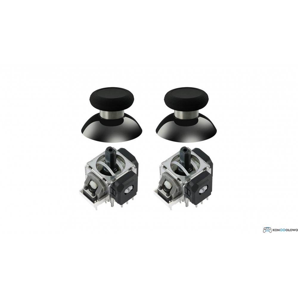 Analogi joysticki magnetyczne GuliKit NS51 zestaw grzybki Switch PRO Controller