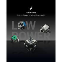 Analogi joysticki magnetyczne GuliKit NS51 zestaw grzybki Switch PRO Controller