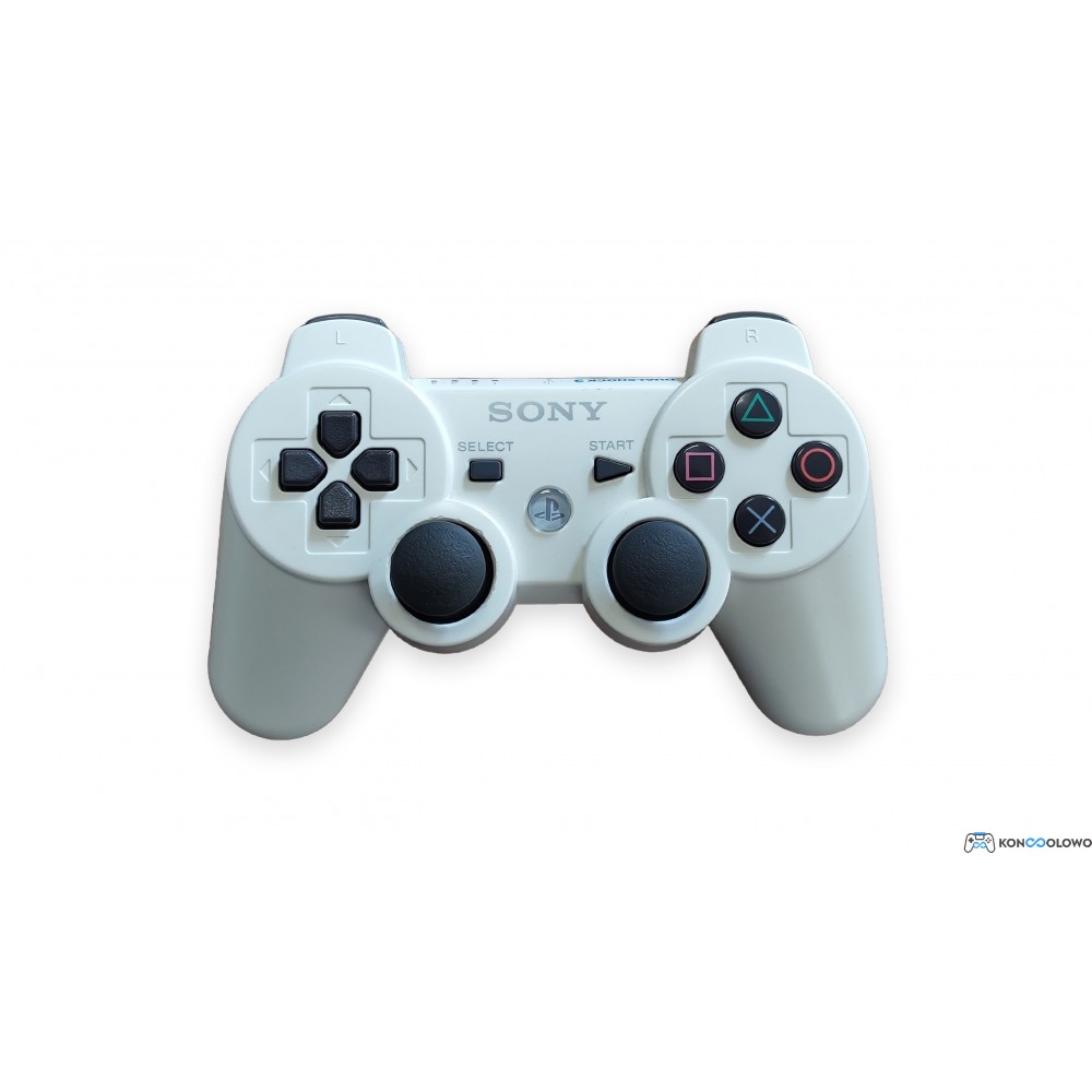 Official wireless pad controller SONY Dualshock 3 Playstation 3 White Biały