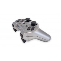 Oficjalny bezprzewodowy pad kontroler SONY Dualshock 3 Playstation 3 Satin Silver Srebrny
