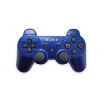 Oficjalny bezprzewodowy pad kontroler SONY Dualshock 3 Playstation 3 Titanium Blue Niebieski