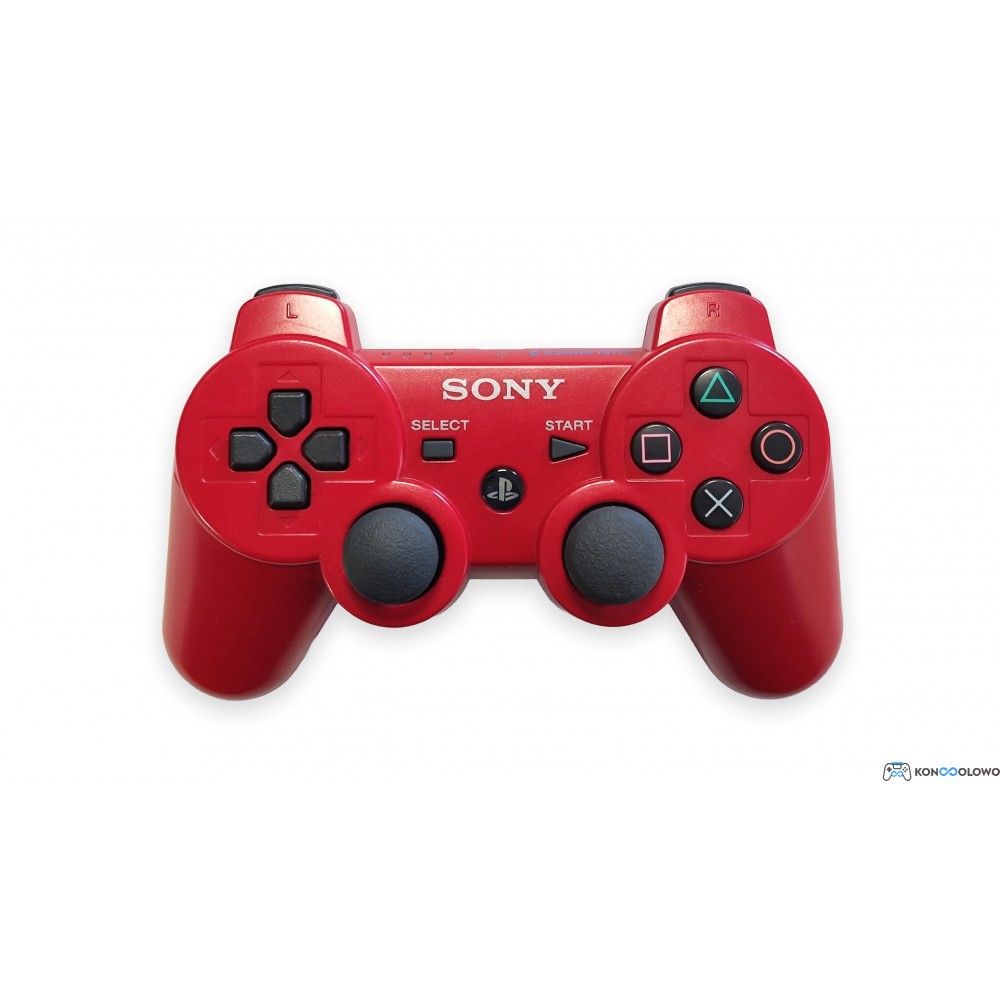 Official wireless pad controller SONY Dualshock 3 Playstation 3 Scarlet Red Czerwony