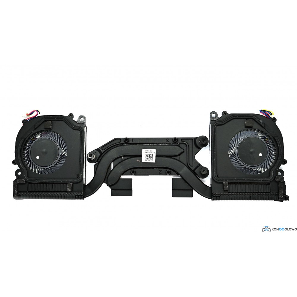Układ chłodzenia chłodzenie wentylatory radiator heatpipe konsola MSI Claw A1M-065PL