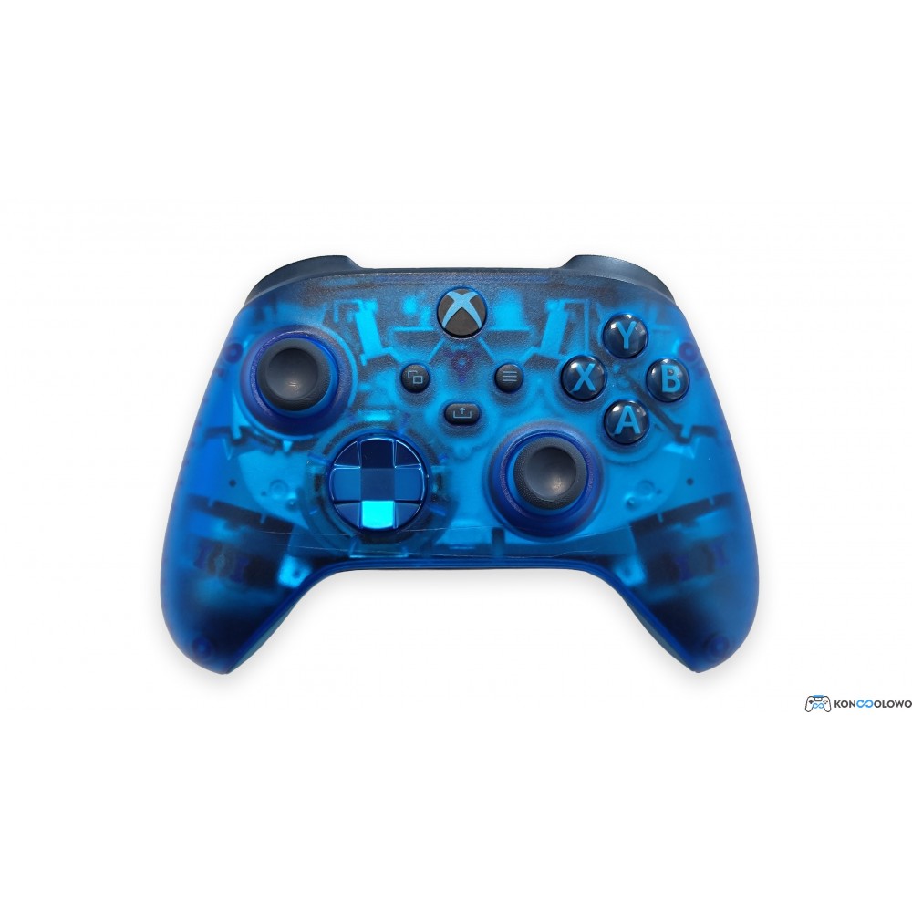 Oficjalny bezprzewodowy pad kontroler Microsoft Xbox Series model 1914 Sky Cipher