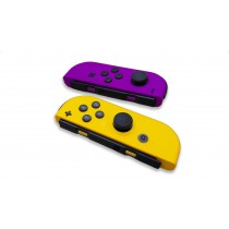 Official Joy-Con controllers Purple Orange for Nintendo Switch OLED consoles