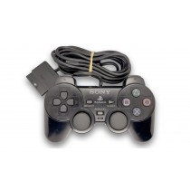 Oficjalny przewodowy pad kontroler Sony Dualshock 2 Playstation 2 Czarny