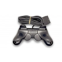 Official wired pad controller Sony Dualshock 2 Playstation 2 Black