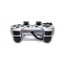 Official wired pad controller Sony Dualshock 2 Playstation 2 Silver