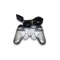 Official wired pad controller Sony Dualshock 2 Playstation 2 Silver