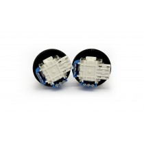 Analogi joysticki TMR K-Silver regulowane 30-80GF zestaw grzybki kontroler Dualsense PS5