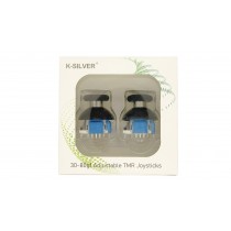 Analogi joysticki TMR K-Silver regulowane 30-80GF zestaw grzybki kontroler Dualsense PS5