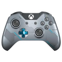Oficjalny bezprzewodowy pad kontroler Microsoft Xbox One Model 1697 Halo 5 Guardians Spartan Locke Limited Edition
