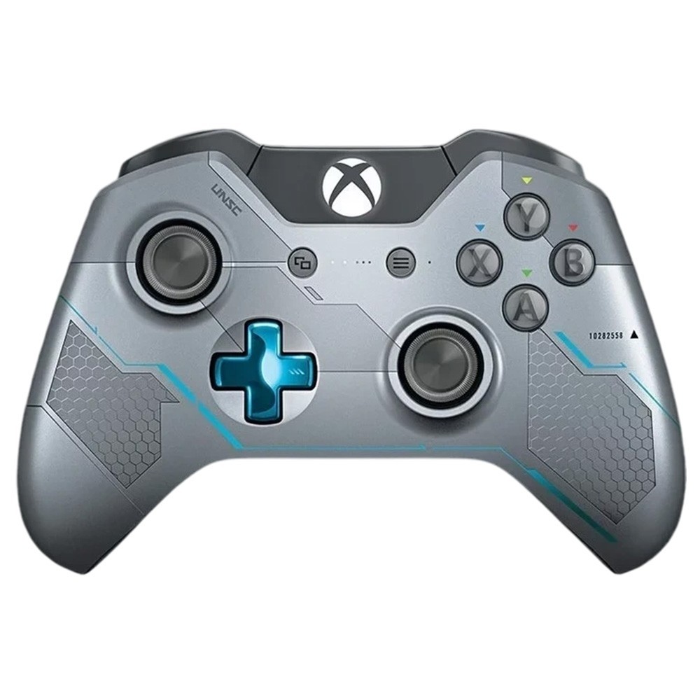 Oficjalny bezprzewodowy pad kontroler Microsoft Xbox One Model 1697 Halo 5 Guardians Spartan Locke Limited Edition