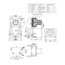 Przycisk switch button V3 R L do Nintendo GBA