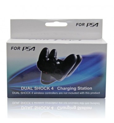 Dual controller LED charging stand for PS4 Dualshock 4 Controller