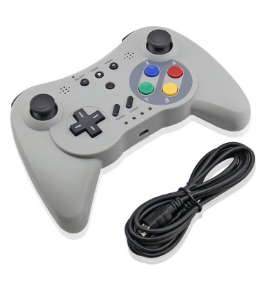 Gamepad Pro Controller with TURBO for Nintendo WiiU