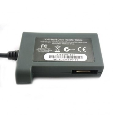 Kabel przewód USB transferu danych dysku Xbox 360 Fat Jasper Falcon Zephyr