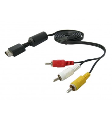 Audio Video AV cable for PS2 and PS3