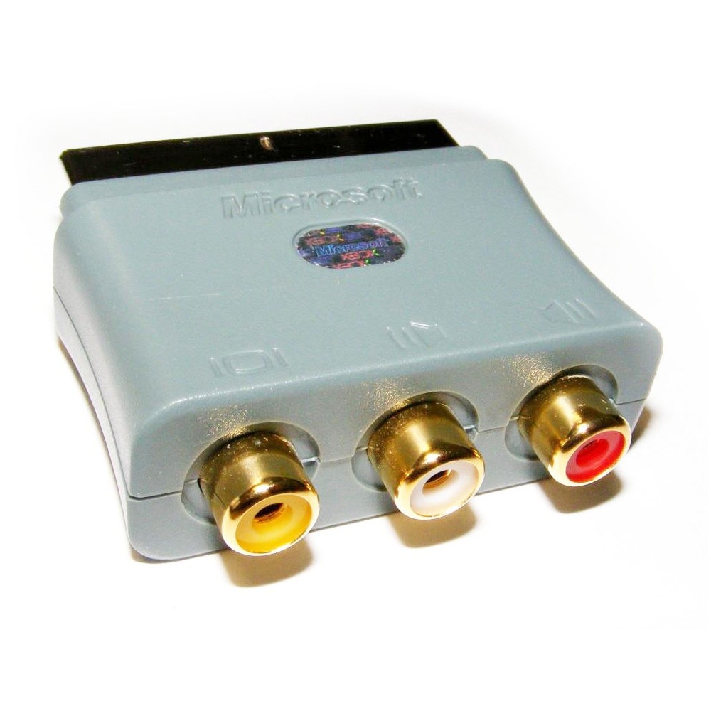 AV - EURO Adapter for Microsoft Xbox 360