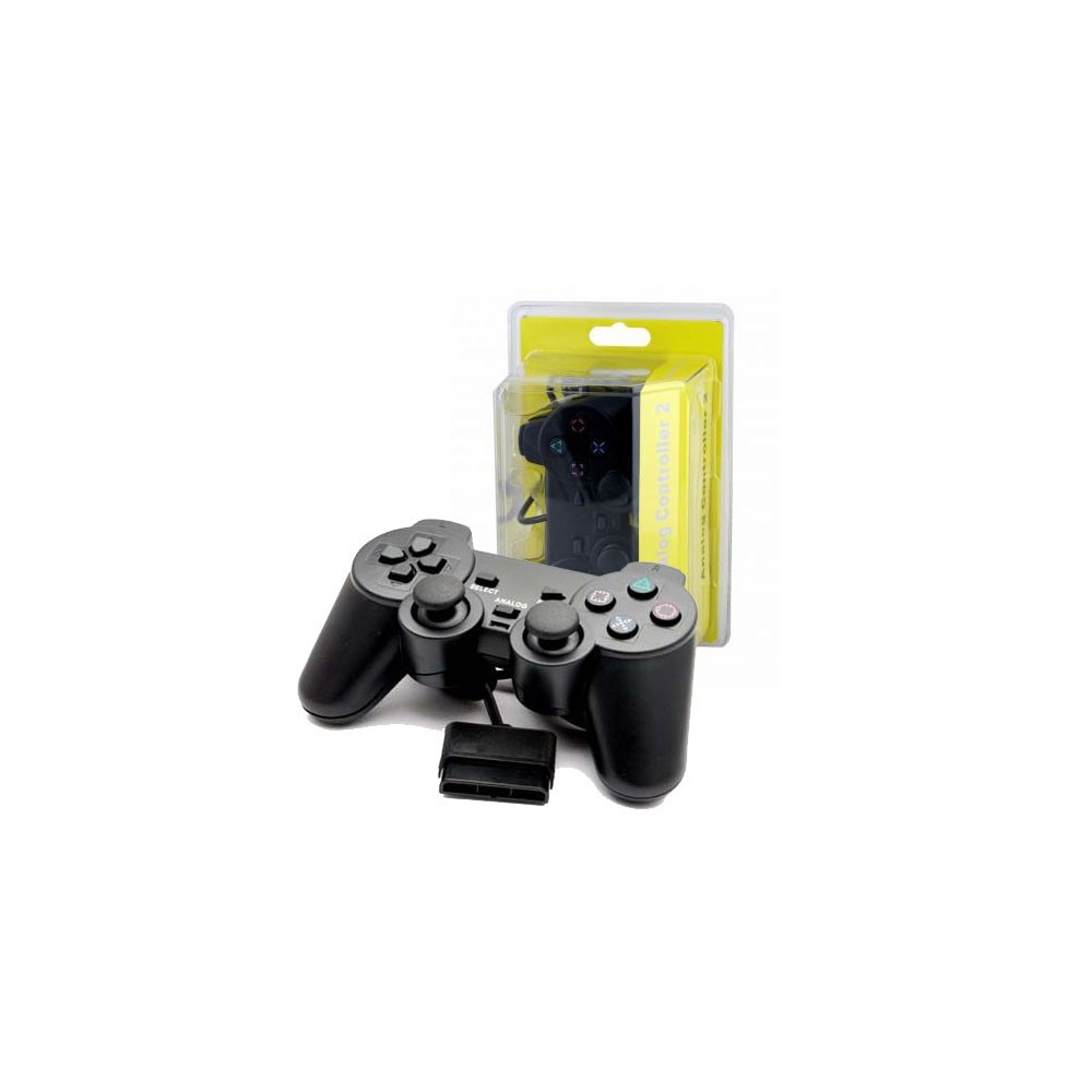Przewodowy pad kontroler Doubleshock PlayStation 2 PS2 PS1 PSX blister