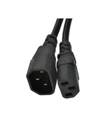 Przedłużacz kabla zasilającego AK-PC-03A IEC C13 C14 Akyga 1,8M