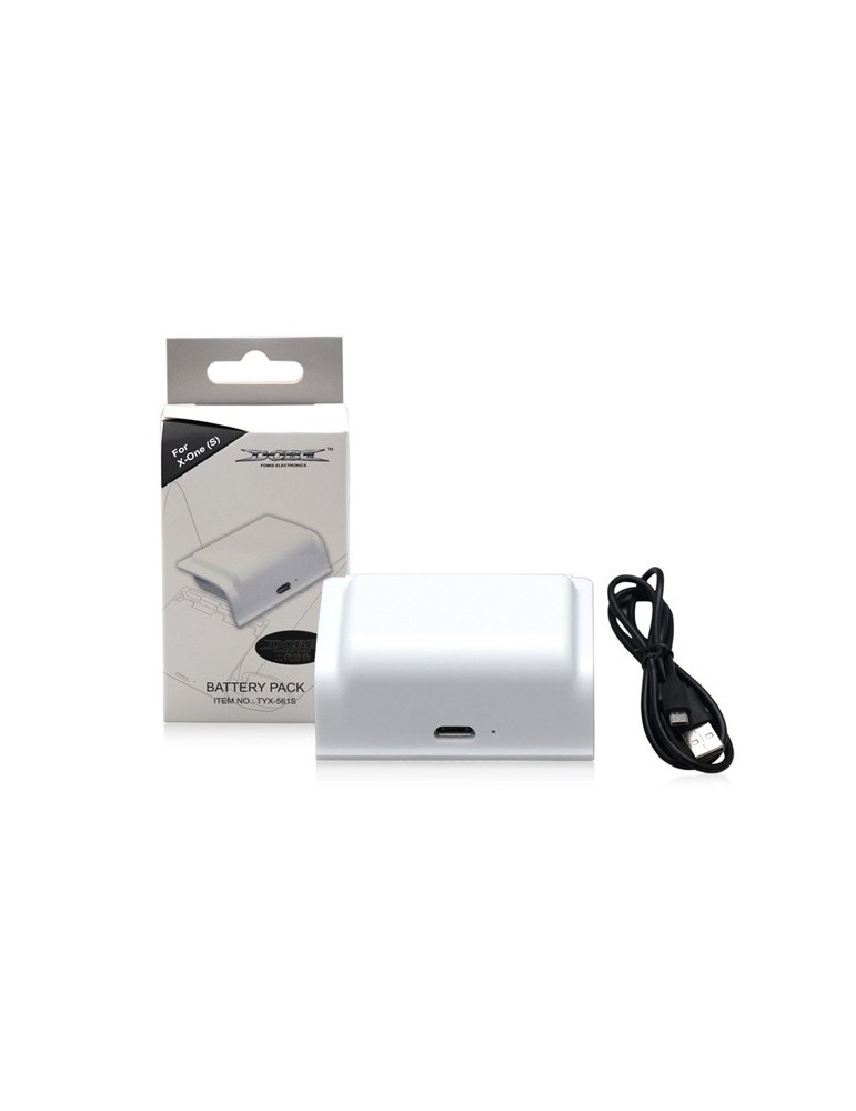 White battery  for Xbox One Slim controller