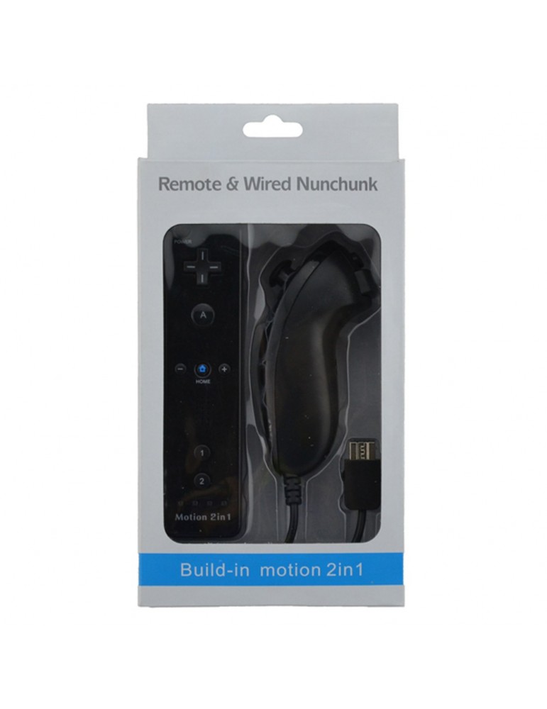 Kontroler i przewodowy Nunchuck z wbudowanym Motion Plus do Nintendo Wii