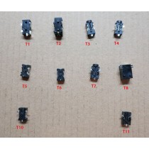 Power charging socket 5.5/2 T24