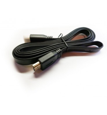 Przewód kabel HDMI1.4v 24k Flat1.5m