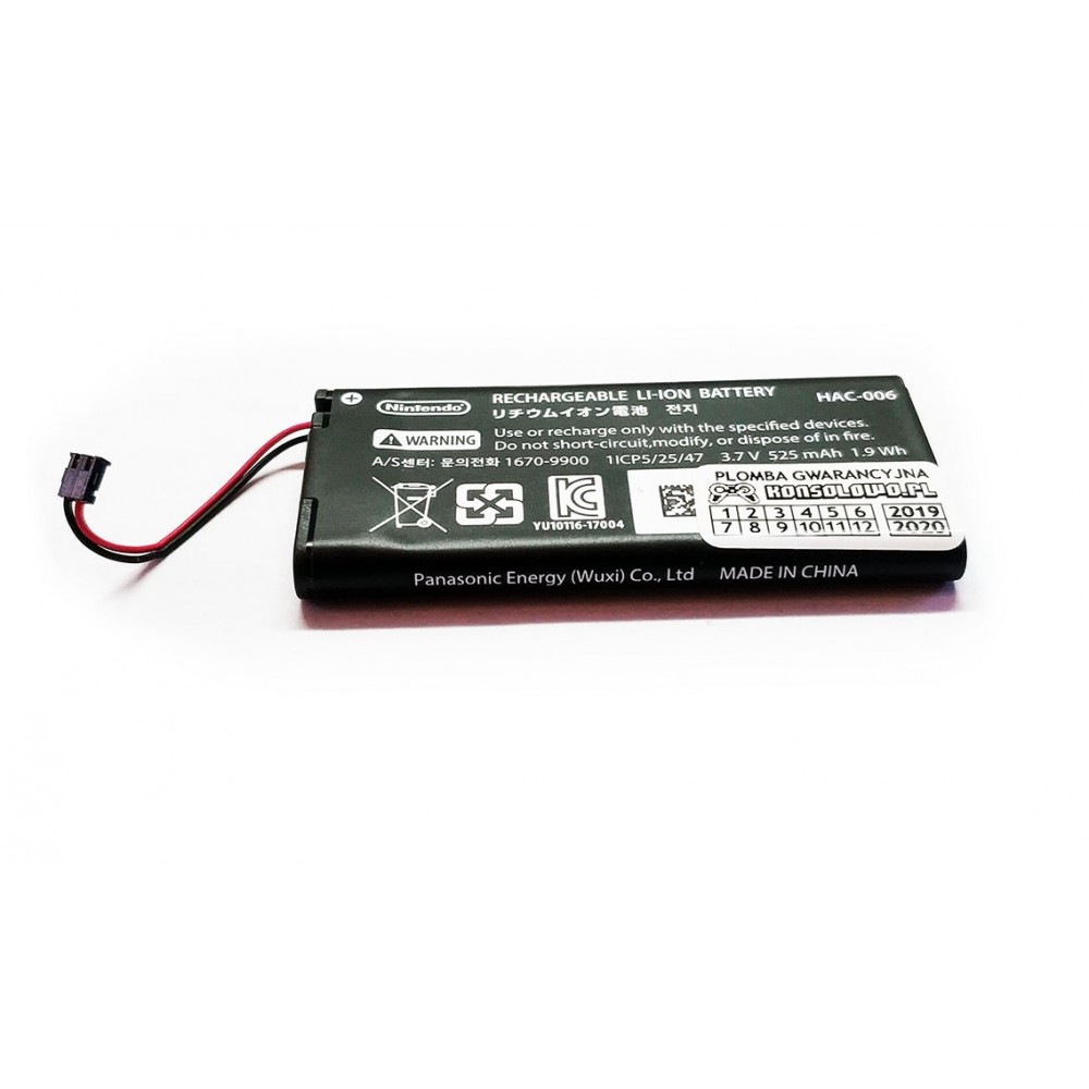 Oryginalna bateria HAC-006 do kontrolera Joy-Con Nintendo Switch