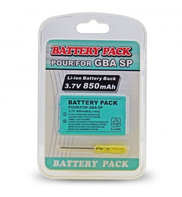 Battery Pack 800 mAh for Game Boy Advance SP