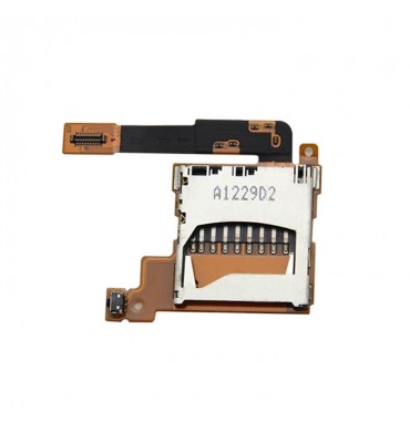 SD card socket with connect ribbon cable for Nintendo DSi XL