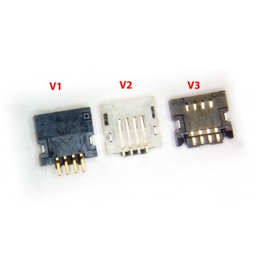 Touch screen and backlight connector 4 pin V3 for Nintendo